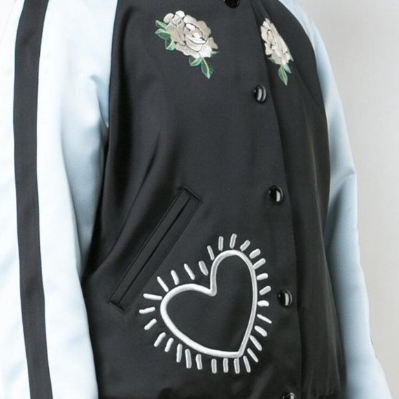 X Keith Haring Reversible Satin COACH jacket - Picture 9 of 9